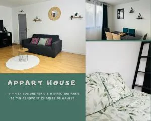 Bel appart house proche paris - 加尔热莱戈内塞