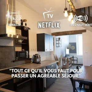 Maison COSY et CHALEUREUSE au centre ville - 蒙德马桑