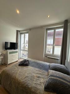 Appartements # Le 10 # Joli studio, tout equipe Mulhouse centre : photos des chambres