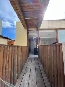 Apartamento com deck particular