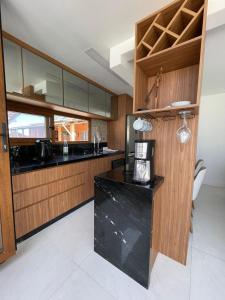 Apartamento com deck particular