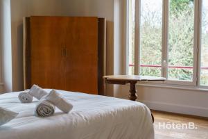 Maisons de vacances Maison Leonce Blanc - Prestige in Lubersac : photos des chambres