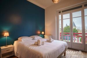 Maisons de vacances Maison Leonce Blanc - Prestige in Lubersac : photos des chambres