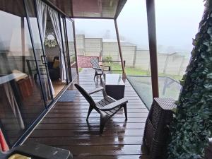 Ventana Paraíso Cabaña con Jacuzzi