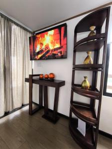 Ventana Paraíso Cabaña con Jacuzzi