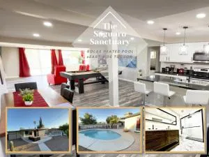 Private Home - Heated Pool, Billiards, Darts, Foosball, Fireplace, 5 Smart TVs, BBQ, Cotton Bedding - The Saguaro Sanctuary, Pool Heat Optional - Vail