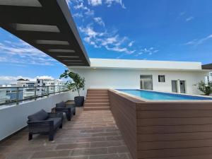 Goistay Elegant Refugio Caribeo 1br Gym Pool Naco