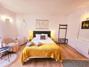 Appartements Charmant Studio proche centre avec balcon+parking : photos des chambres