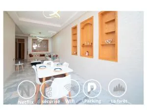 Confort familial lumineux et spacieux avec jardin, près de l'aéroport et à proximité de Marjane et de la forêt - Aït Taoujdate