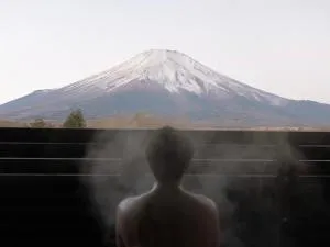 Mt Fuji View and Private Sauna Ryokan Shizuku - Yamanakako