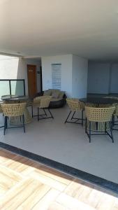 Lindo Flat no Residencial Maraca Beach