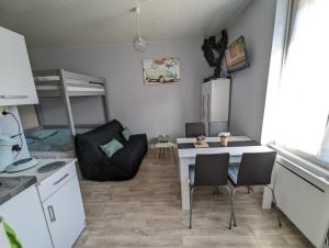 Appartements Grands Studios Maillochon acces Gare de Poitiers et Centre ville a Pieds : photos des chambres