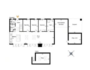 Summer House With Terrace And Sea View