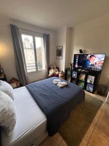 Appartement avec balcon, 5 min du Métro 1-6, Nation, Disneyland, Zoo, Bois de Vincennes