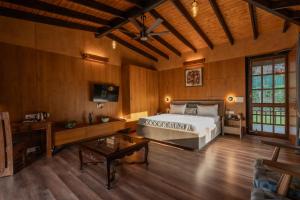 SaffronStays Timber Nest-twin pinewood cottages with private plunge, steam & sauna, shared deck-11 mins from Jolly Grant