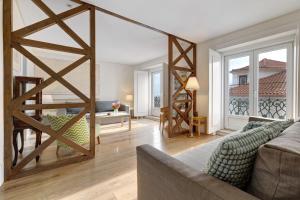 Apartamento central com vista rio