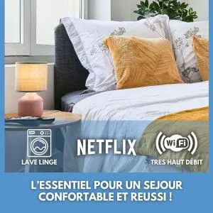 Le Gertrude Duplex Cosy Center Free Parking - Marly