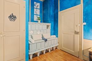 Chambre typique dans la vieille ville de Fribourg