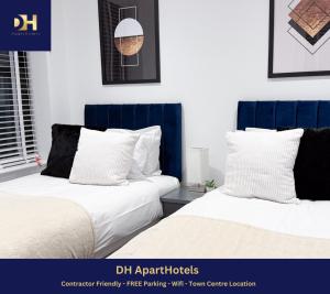 Spacious Modern 1 Bed Apartments in St Neots - Perfect for Contractors & Professionals - Free Parking - WiFi - Fully Equipped Kitchen - Smart TV Ideal for Work Stays and Long Projects