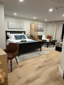 Luxurious modern basement apartment