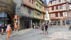 Maisons de vacances Maison 2 chambres avec jardin, proche Vannes et du Golfe du Morbihan : photos des chambres