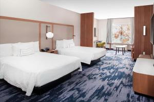 Suite, 2 Queen, Sofa bed room in Fairfield Inn & Suites by Marriott Fort Morgan