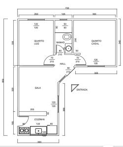 Casa para 6! Mato x cidade!