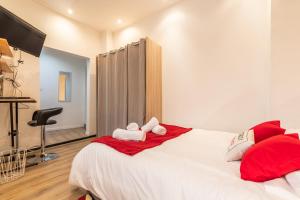 Maisons de vacances Le Relais de la Poste Roubaix 6ch 6 sdb, 12 pers Centre Fibre : photos des chambres