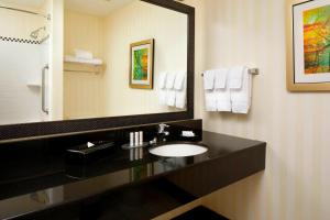 Deluxe King Suite with Sofa Bed room in Fairfield Inn & Suites by Marriott Cumberland