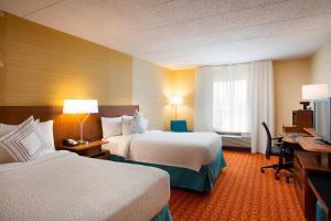 Double Room with Two Double Beds room in Fairfield Inn & Suites Chicago Midway Airport