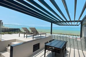 ND607-Lindo Flat para 4 pessoas, a 50m do Mar