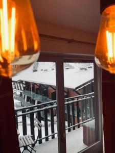 Studio ski aux pieds vue superbe sur les pistes