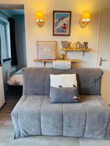 Studio ski aux pieds vue superbe sur les pistes