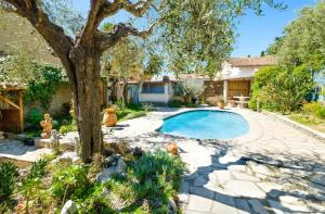 Studio charmant à Cagnes-sur-Mer de 35 m² + piscine privée