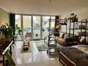 Penthouse-Apartment am Schloss - Весселинг