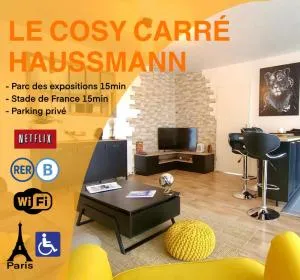 Cosy carré Haussmann, stade de franc, C D G, Paris - 勒布朗-梅尼尔