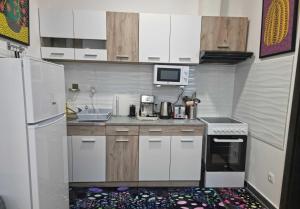 TwinArt 2 adjacent recent apartments hosting up to 8 guests for work and living