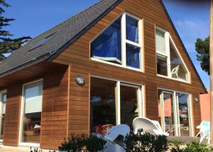 Maisons de vacances House with sea view and large garden for 8 people : photos des chambres