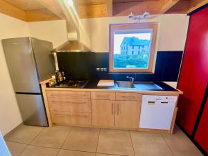 Maisons de vacances House with sea view and large garden for 8 people : photos des chambres