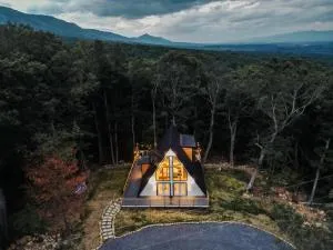 The Sparrow Luxury A-Frame in the Shenandoah - 纽马基特