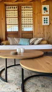 Espectacular Cabaña con acceso a la playa