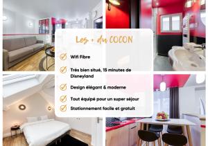 LE COCON- Confort & Cosy à Proximité de Disneyland