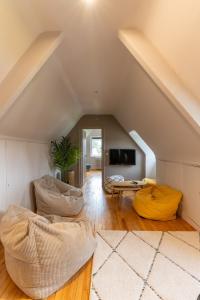 Maisons de vacances KER LAN - Maison de caractere avec SPA et vue mer : photos des chambres