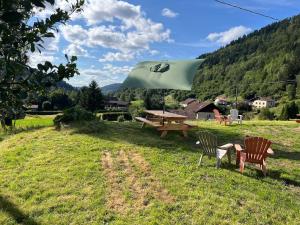 Appartements Naturel loft 5 personnes et jardin : photos des chambres