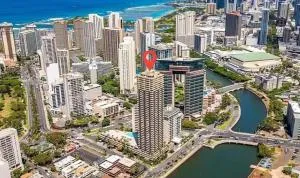 Hawaii Movie Studio WaikikiSeaside4person - Moiliili