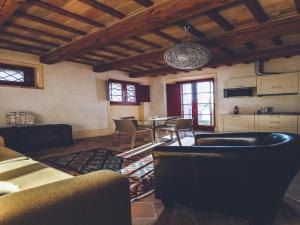 Loft in a beautiful villa with swimming pool