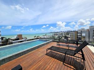 Studio Confortável no Bessa a 50m da Praia