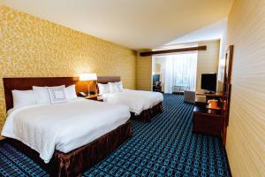 Queen  Suite with Two Queen Beds and Sofa Bed room in Fairfield Inn & Suites by Marriott Richmond Midlothian