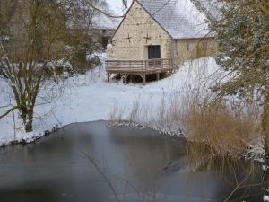 Maisons de vacances Charmant gite a la ferme avec terrasse et vue sur la mare - FR-1-590-540 : photos des chambres