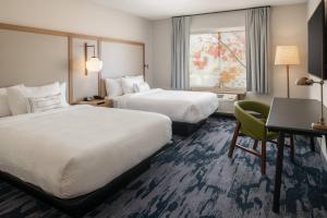 Guest room, 2 Queen room in Fairfield Inn & Suites by Marriott Wenatchee